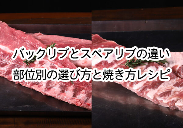 バックリブとスペアリブの違い